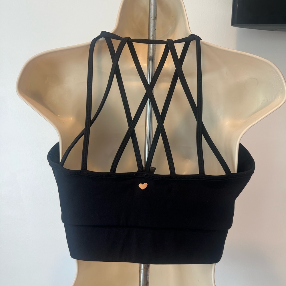 Electric Yoga Black Love Sports Bra - Picture 5 of 8